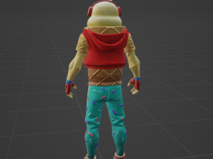 リル・ウィップ - フォートナイト 3Dモデル