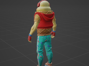 リル・ウィップ - フォートナイト 3Dモデル