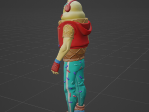 リル・ウィップ - フォートナイト 3Dモデル