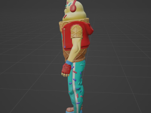 リル・ウィップ - フォートナイト 3Dモデル