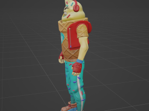 リル・ウィップ - フォートナイト 3Dモデル