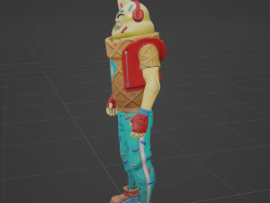 Lil Whip - Fortnite 3D Model