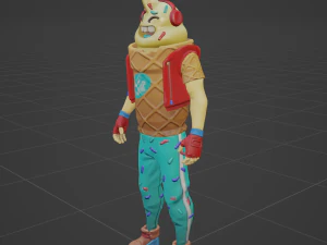 Lil Whip - Fortnite 3D Model