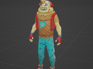 リル・ウィップ - フォートナイト 3Dモデル