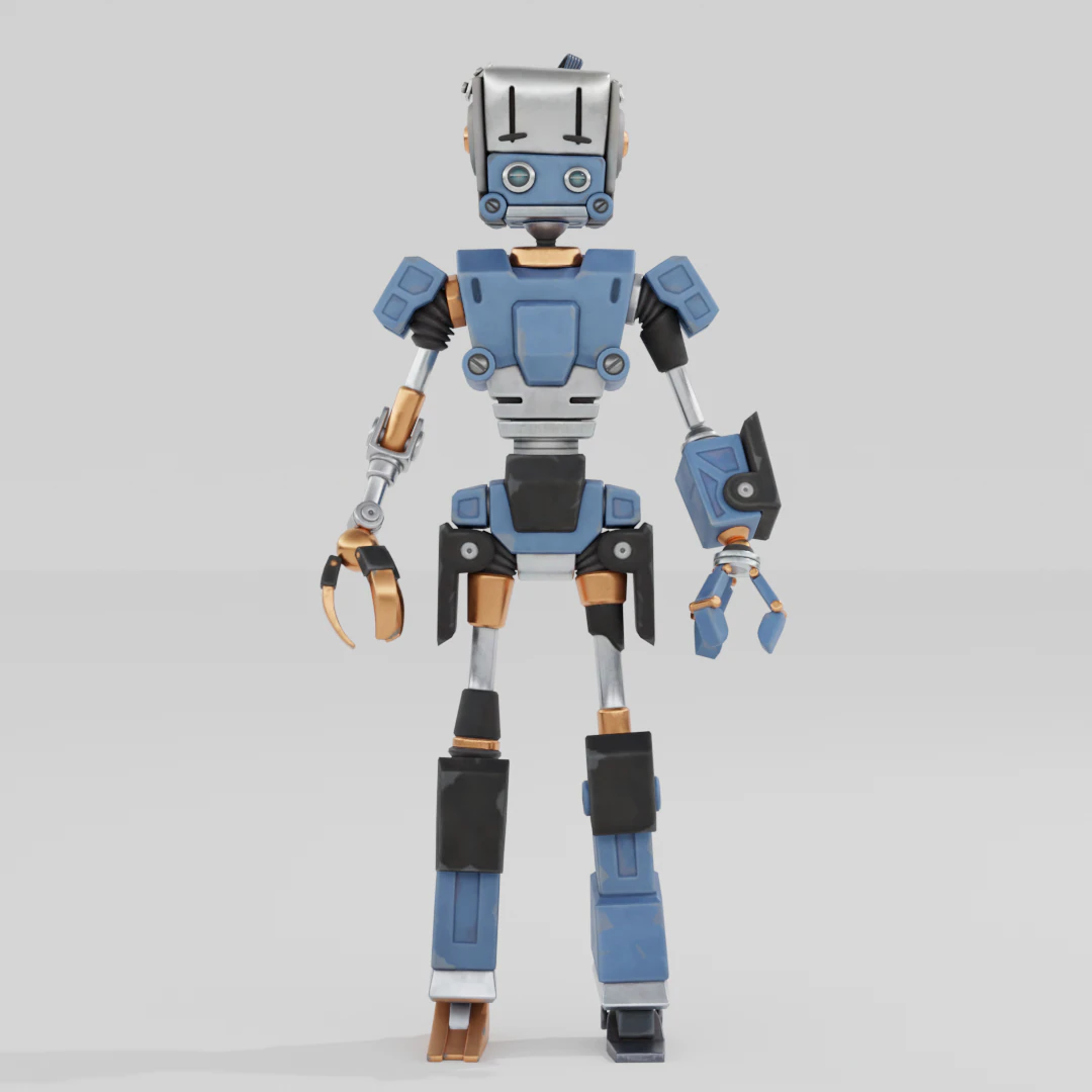 Lok-Bot - Fortnite Modello 3D .c4d .max .obj .3ds .fbx .stl .blend 