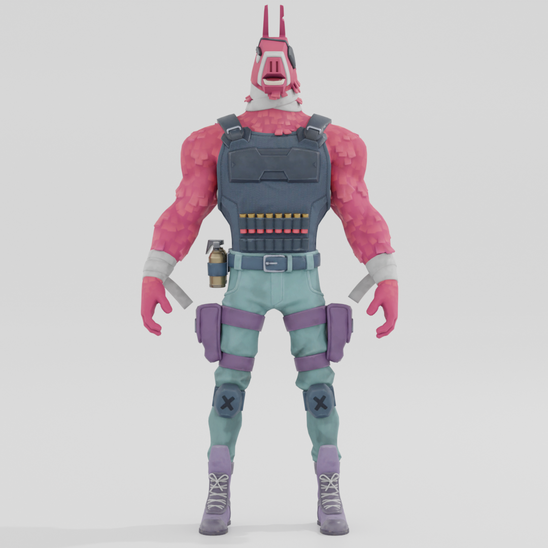 Llama fortnite figurine hot sale