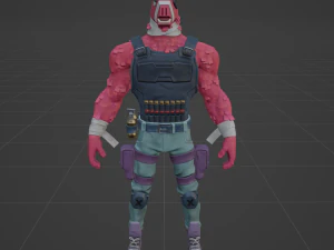 LT John Llama - Fortnite 3D Model
