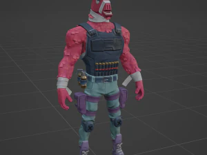 LT John Llama - Fortnite 3D Model