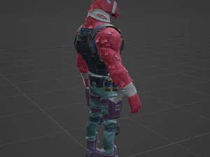LT John Llama - Fortnite 3D Model