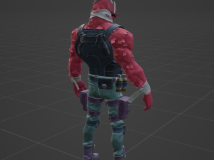 LT John Llama - Fortnite Modelo 3D