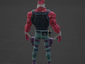 LT John Llama - Fortnite 3D Model