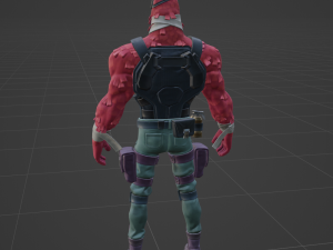 LT John Llama - Fortnite Modelo 3D