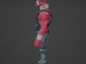 LT John Llama - Fortnite Modelo 3D