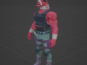 LT John Llama - Fortnite 3D Model