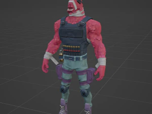 LT John Llama - Fortnite 3D Model