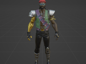 Major Lazer - Fortnite Modelo 3D
