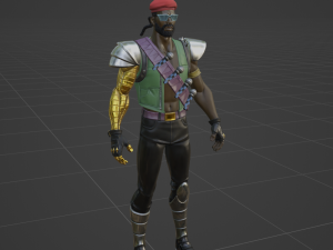 Major Lazer - Fortnite Modelo 3D