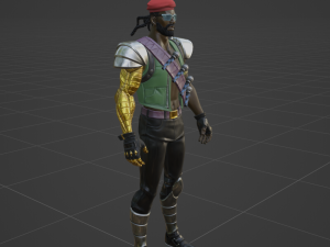 Major Lazer - Fortnite Modelo 3D