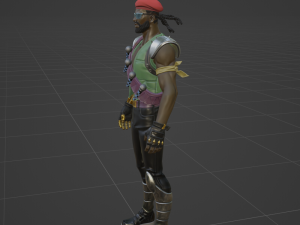 Major Lazer - Fortnite Modelo 3D