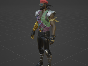 Major Lazer - Fortnite Modelo 3D