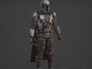 Mandalorian - Fortnite Modelo 3D
