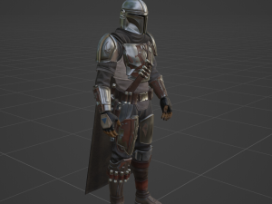 Mandalorian - Fortnite Modelo 3D