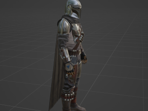 Mandalorian - Fortnite Modelo 3D