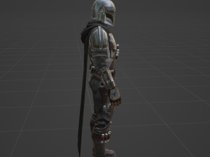 Mandalorian - Fortnite Modelo 3D