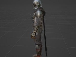Mandalorian - Fortnite Modelo 3D