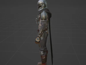 Mandalorian - Fortnite 3D Model
