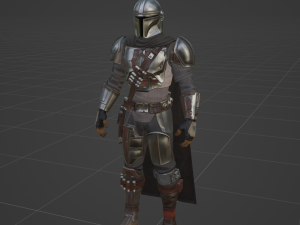 Mandalorian - Fortnite Modelo 3D