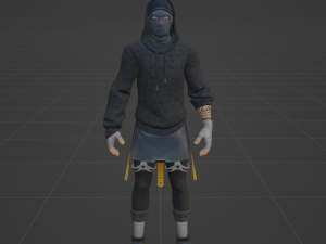 Marius - Fortnite 3D Модель
