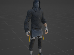 Marius - Fortnite 3D Модель