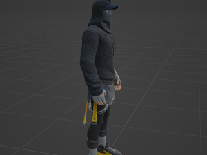Marius - Fortnite 3D Модель