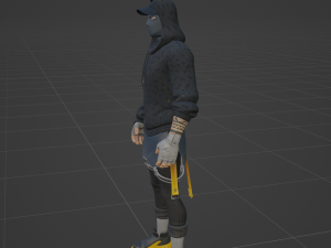 Marius - Fortnite 3D Модель