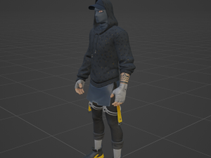 Marius - Fortnite 3D Модель