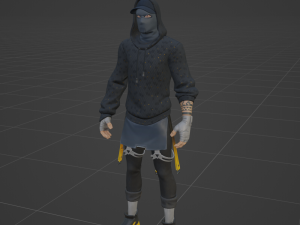 Marius - Fortnite 3D Модель