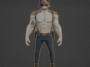 Meowscles - Fortnite 3D Model