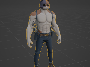 Meowscles - Fortnite Modelo 3D