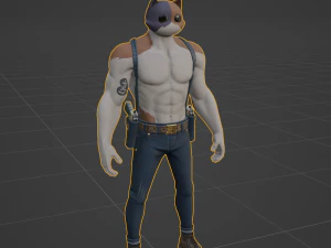 Meowscles - Fortnite 3D Model