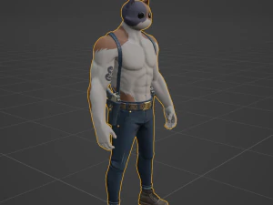 Meowscles - Fortnite 3D Model