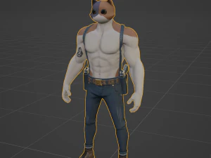 Meowscles - Fortnite 3D Model