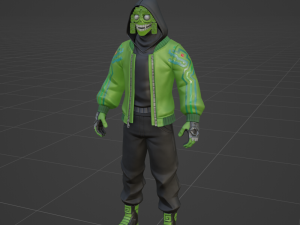 Mezmer - Fortnite 3Dモデル
