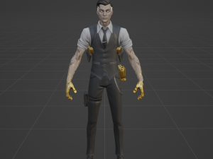 Midas - Fortnite 3Dモデル