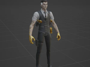 Midas - Fortnite 3D Model