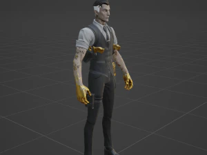 Midas - Fortnite 3D Model
