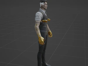 Midas - Fortnite 3D Model