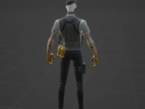 Midas - Fortnite 3D Model