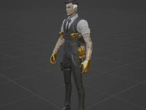 Midas - Fortnite 3D Model