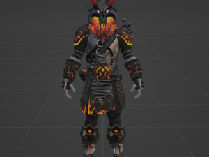 Molten Ragnarock - Fortnite 3Dモデル